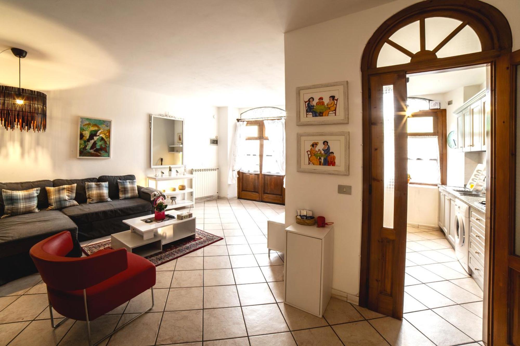 Casa Carlo Lägenhet Barga Exteriör bild